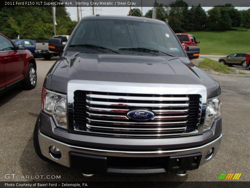 Sterling Grey Metallic / Steel Gray 2011 Ford F150 XLT SuperCrew 4x4