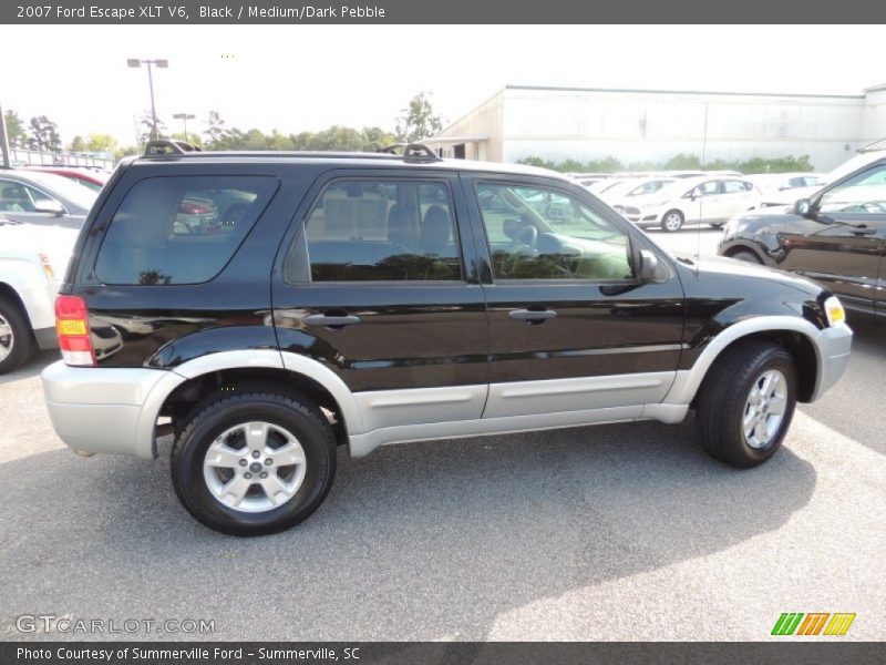 Black / Medium/Dark Pebble 2007 Ford Escape XLT V6