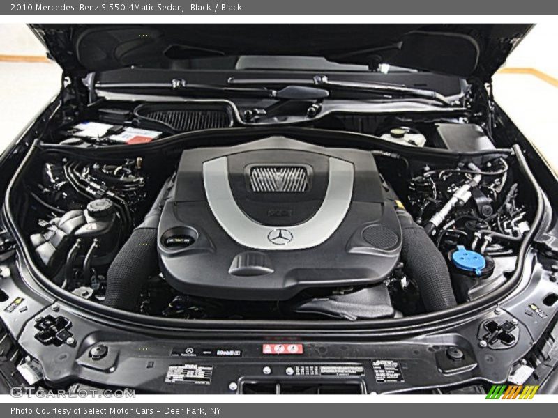 Black / Black 2010 Mercedes-Benz S 550 4Matic Sedan