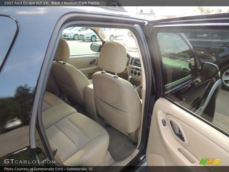 Black / Medium/Dark Pebble 2007 Ford Escape XLT V6