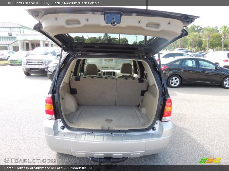 Black / Medium/Dark Pebble 2007 Ford Escape XLT V6