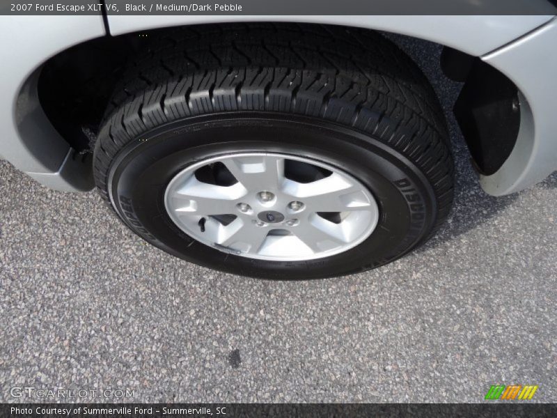 Black / Medium/Dark Pebble 2007 Ford Escape XLT V6