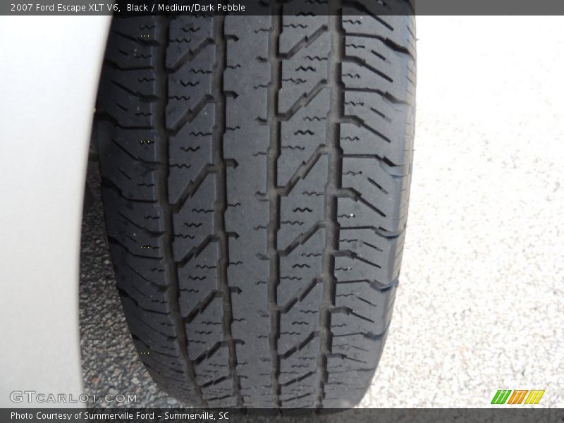 Black / Medium/Dark Pebble 2007 Ford Escape XLT V6