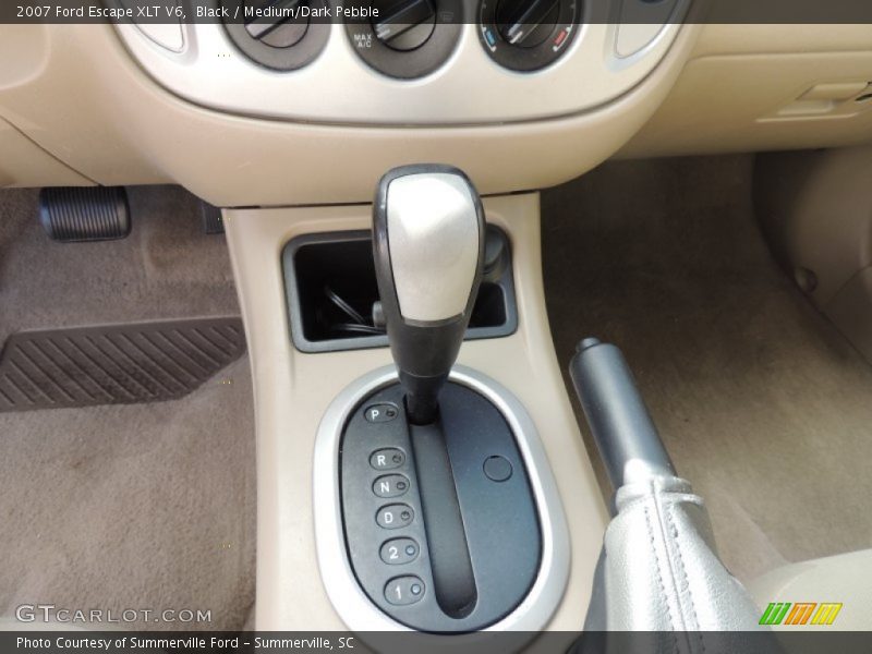 Black / Medium/Dark Pebble 2007 Ford Escape XLT V6