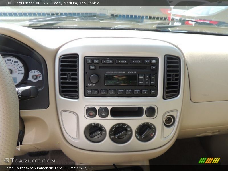 Black / Medium/Dark Pebble 2007 Ford Escape XLT V6