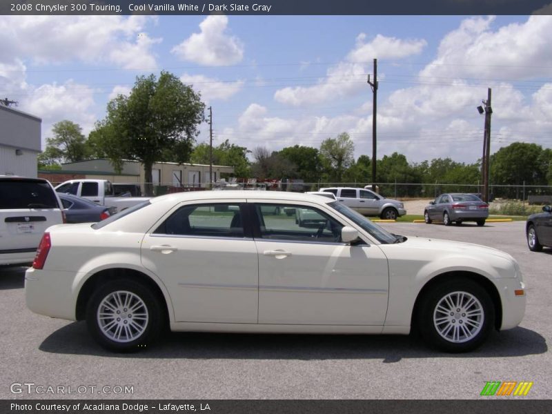 Cool Vanilla White / Dark Slate Gray 2008 Chrysler 300 Touring