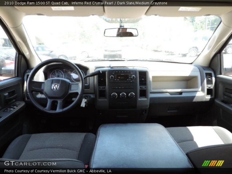 Inferno Red Crystal Pearl / Dark Slate/Medium Graystone 2010 Dodge Ram 1500 ST Quad Cab