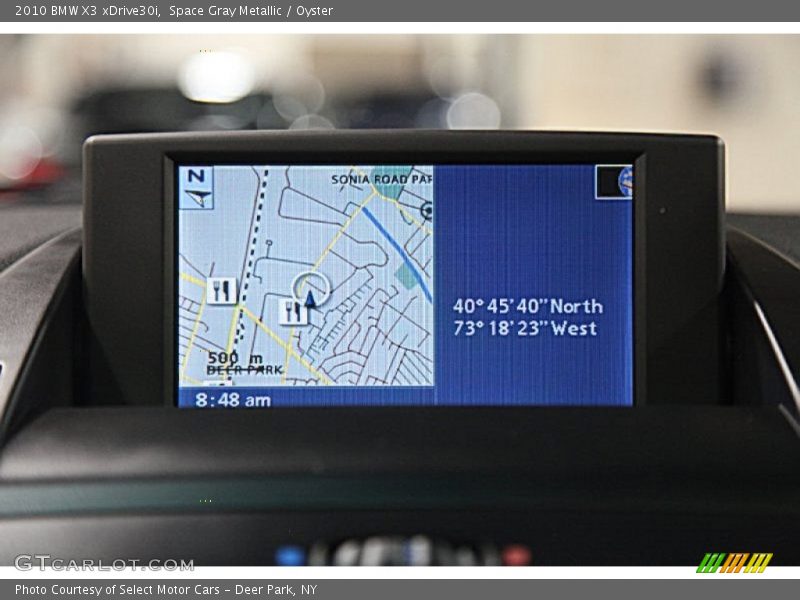 Space Gray Metallic / Oyster 2010 BMW X3 xDrive30i