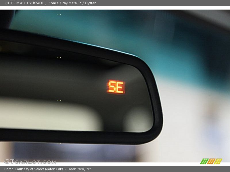 Space Gray Metallic / Oyster 2010 BMW X3 xDrive30i