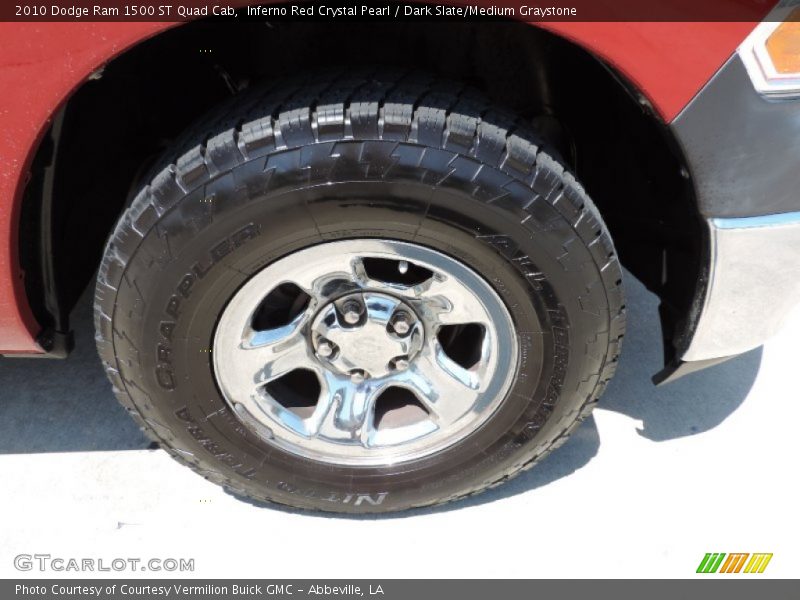 Inferno Red Crystal Pearl / Dark Slate/Medium Graystone 2010 Dodge Ram 1500 ST Quad Cab