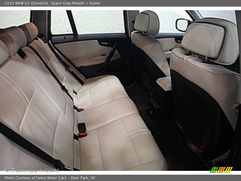 Space Gray Metallic / Oyster 2010 BMW X3 xDrive30i
