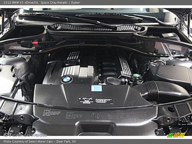 Space Gray Metallic / Oyster 2010 BMW X3 xDrive30i