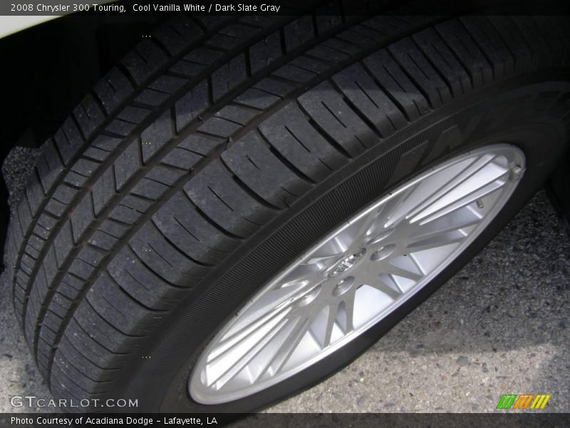 Cool Vanilla White / Dark Slate Gray 2008 Chrysler 300 Touring