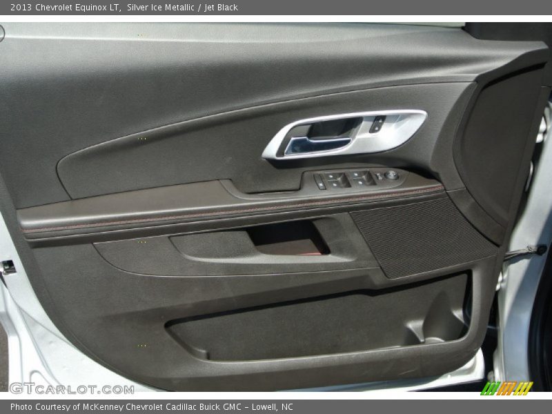Silver Ice Metallic / Jet Black 2013 Chevrolet Equinox LT