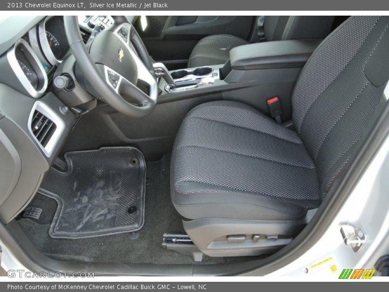 Silver Ice Metallic / Jet Black 2013 Chevrolet Equinox LT