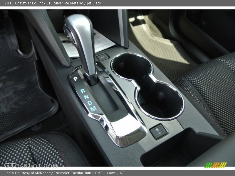 Silver Ice Metallic / Jet Black 2013 Chevrolet Equinox LT