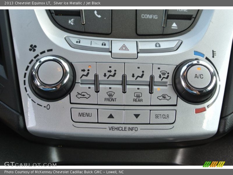 Silver Ice Metallic / Jet Black 2013 Chevrolet Equinox LT