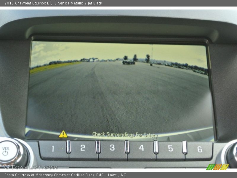 Silver Ice Metallic / Jet Black 2013 Chevrolet Equinox LT