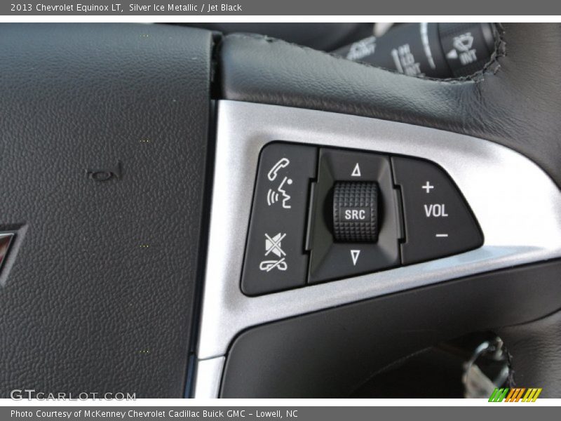 Silver Ice Metallic / Jet Black 2013 Chevrolet Equinox LT