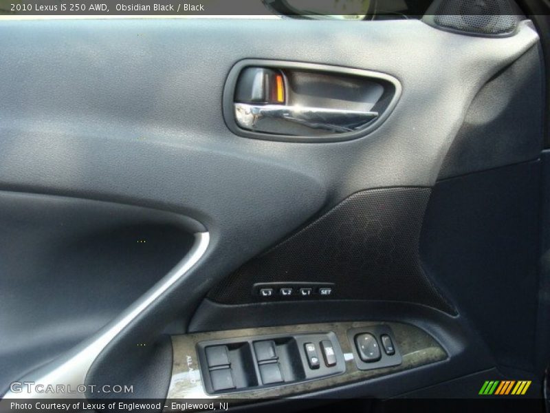 Obsidian Black / Black 2010 Lexus IS 250 AWD