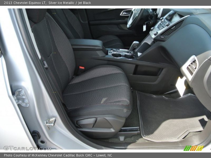 Silver Ice Metallic / Jet Black 2013 Chevrolet Equinox LT