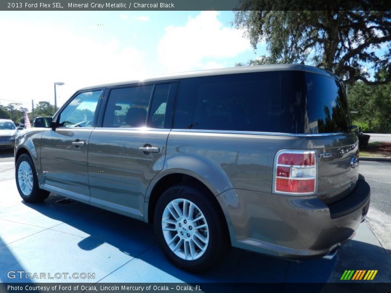 Mineral Gray Metallic / Charcoal Black 2013 Ford Flex SEL
