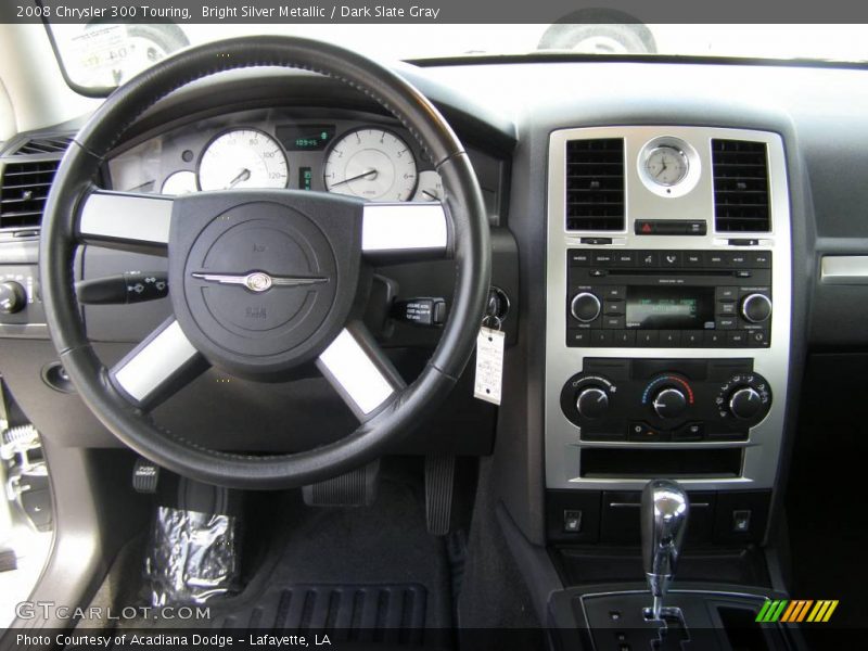 Bright Silver Metallic / Dark Slate Gray 2008 Chrysler 300 Touring