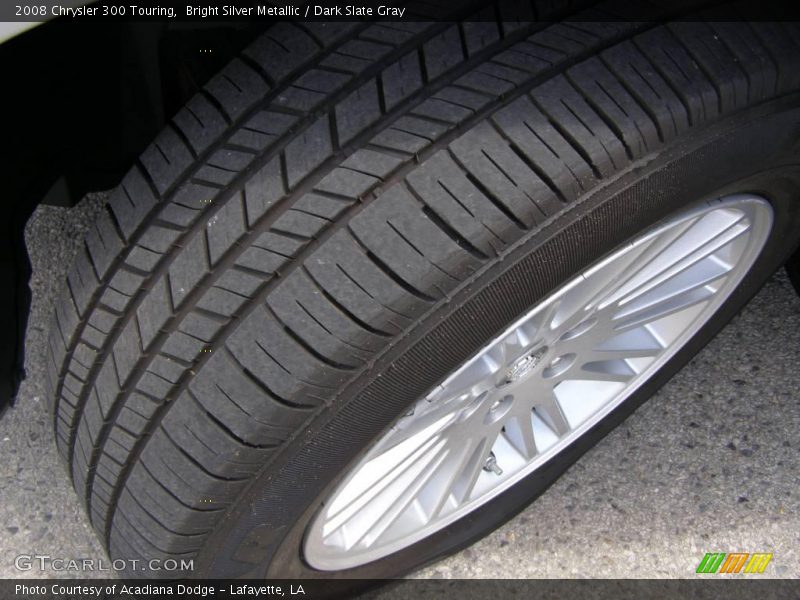 Bright Silver Metallic / Dark Slate Gray 2008 Chrysler 300 Touring