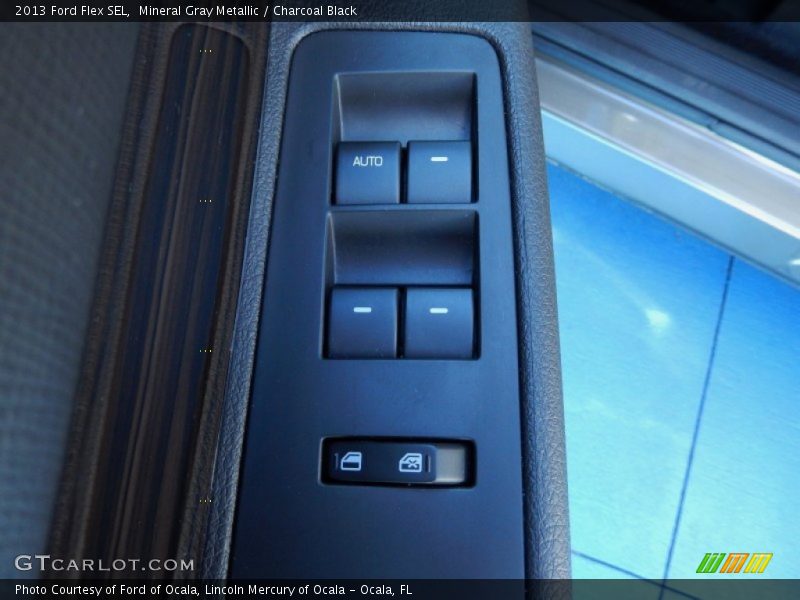 Mineral Gray Metallic / Charcoal Black 2013 Ford Flex SEL