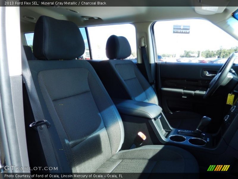 Mineral Gray Metallic / Charcoal Black 2013 Ford Flex SEL