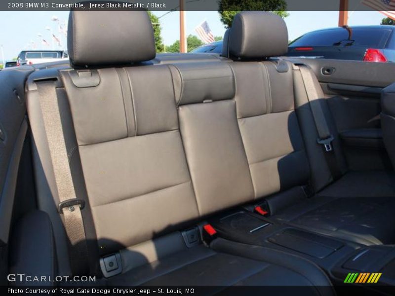 Jerez Black Metallic / Black 2008 BMW M3 Convertible