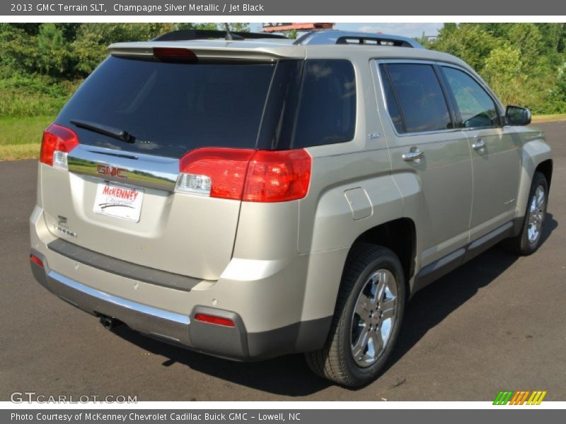 Champagne Silver Metallic / Jet Black 2013 GMC Terrain SLT