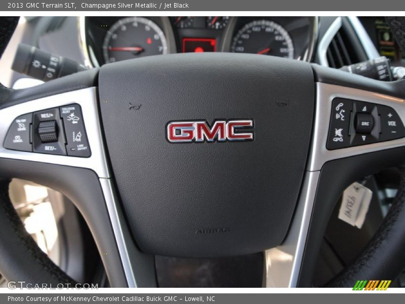 Champagne Silver Metallic / Jet Black 2013 GMC Terrain SLT