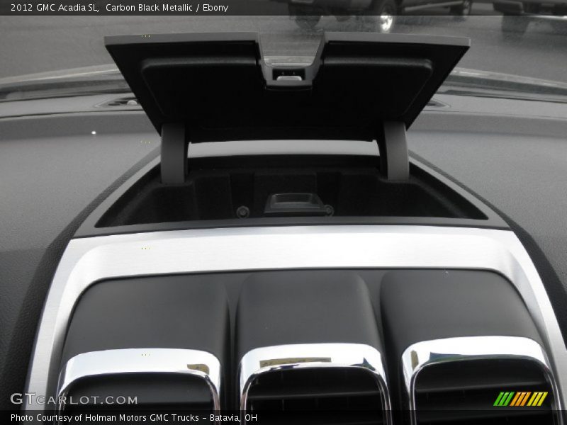 Carbon Black Metallic / Ebony 2012 GMC Acadia SL