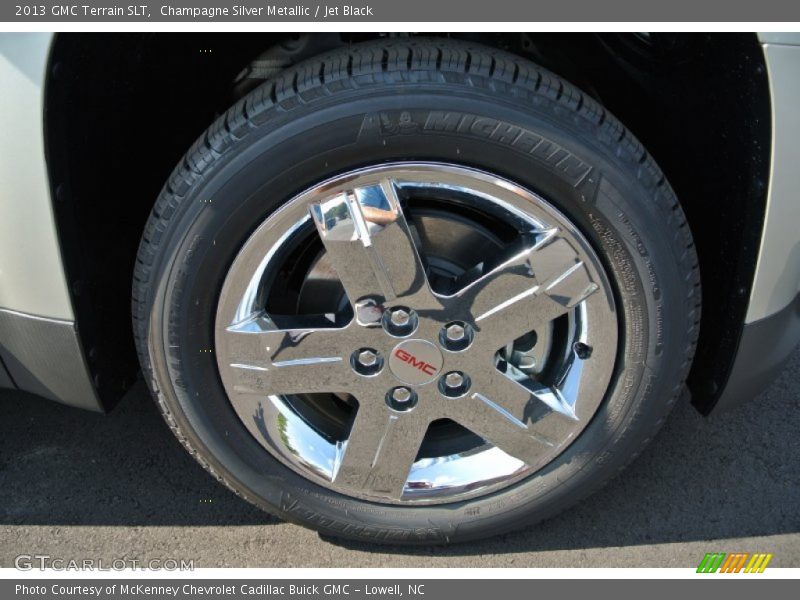 Champagne Silver Metallic / Jet Black 2013 GMC Terrain SLT