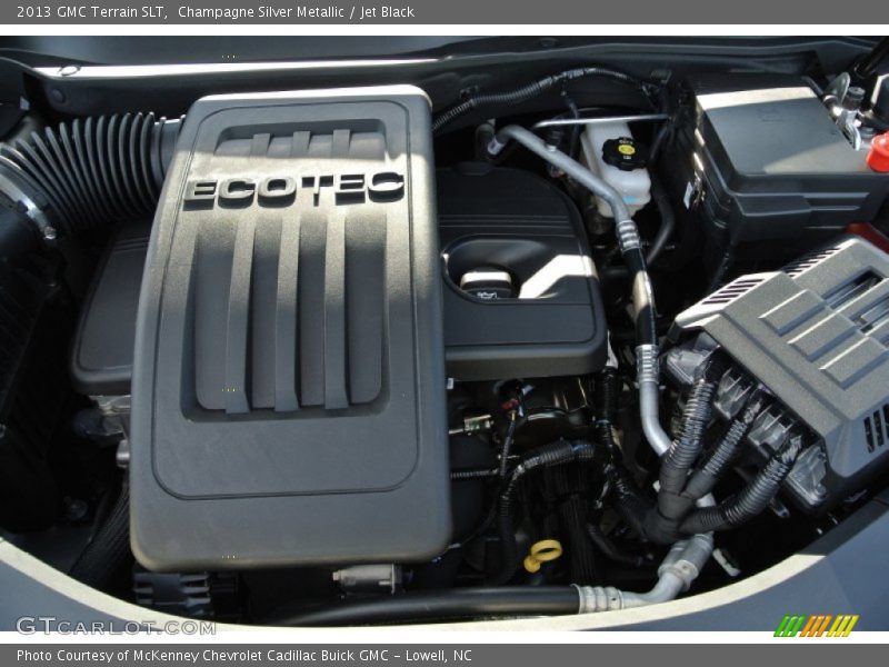 Champagne Silver Metallic / Jet Black 2013 GMC Terrain SLT