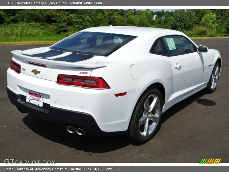 Summit White / Black 2014 Chevrolet Camaro LT/RS Coupe