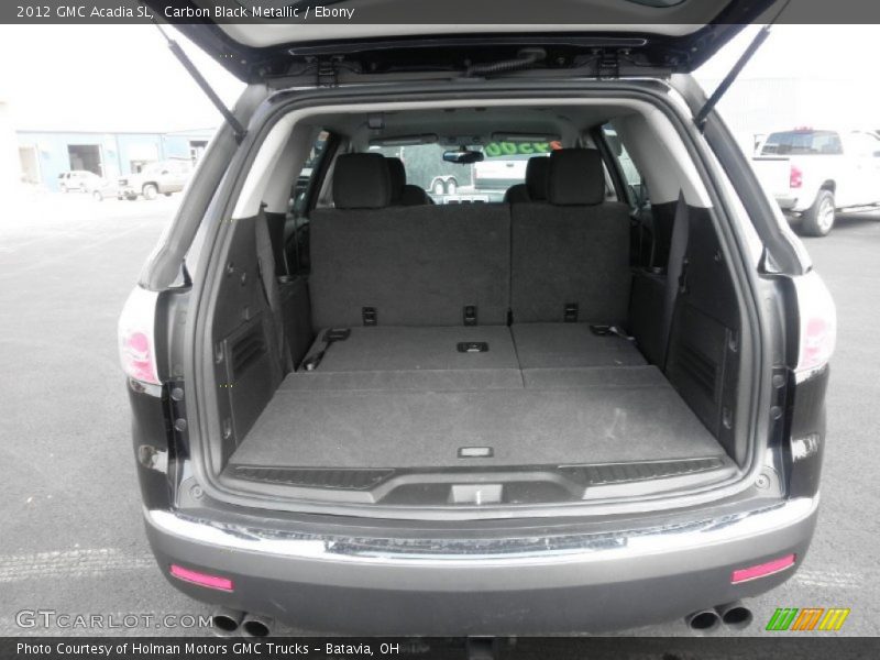Carbon Black Metallic / Ebony 2012 GMC Acadia SL