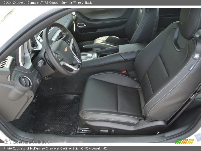 Front Seat of 2014 Camaro LT/RS Coupe