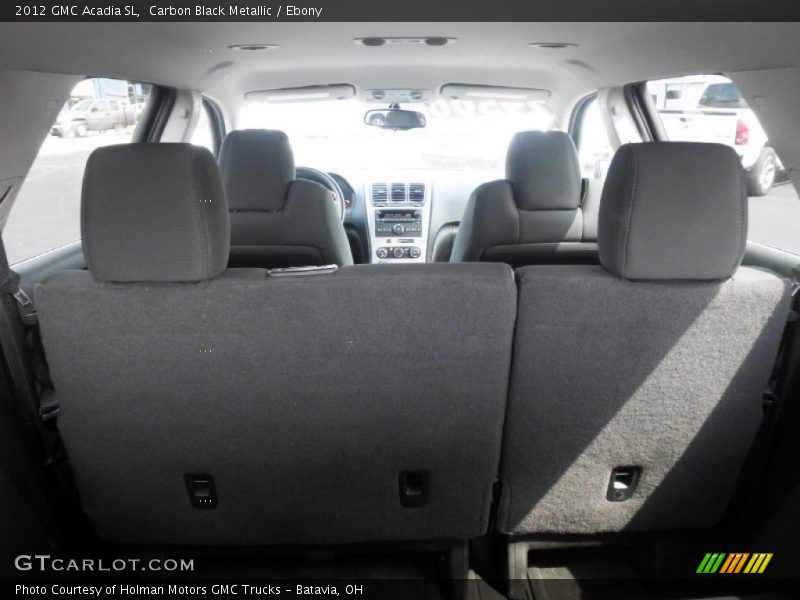 Carbon Black Metallic / Ebony 2012 GMC Acadia SL