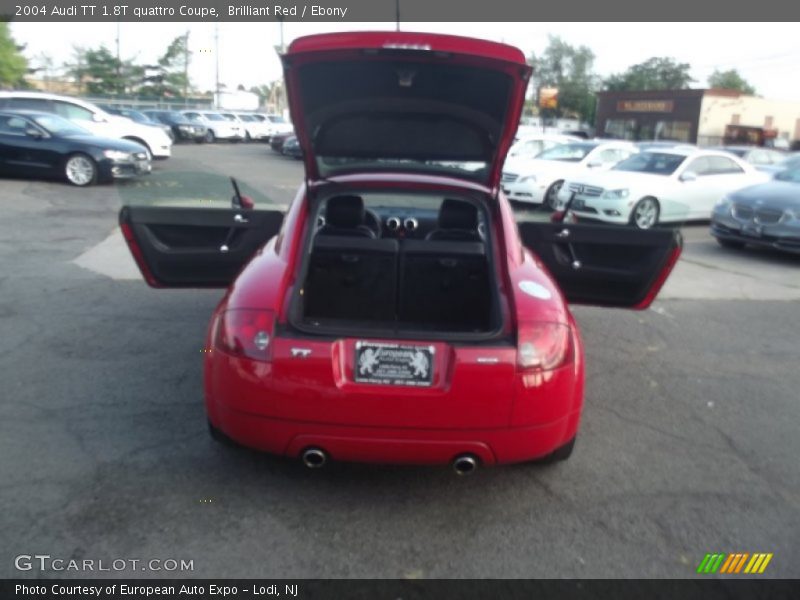 Brilliant Red / Ebony 2004 Audi TT 1.8T quattro Coupe