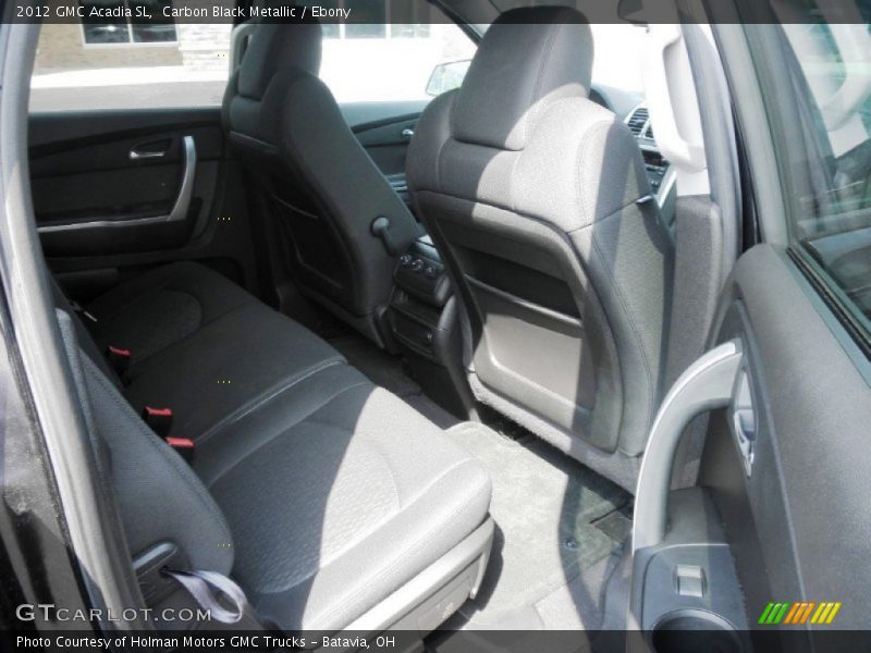 Carbon Black Metallic / Ebony 2012 GMC Acadia SL