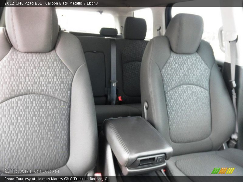 Carbon Black Metallic / Ebony 2012 GMC Acadia SL