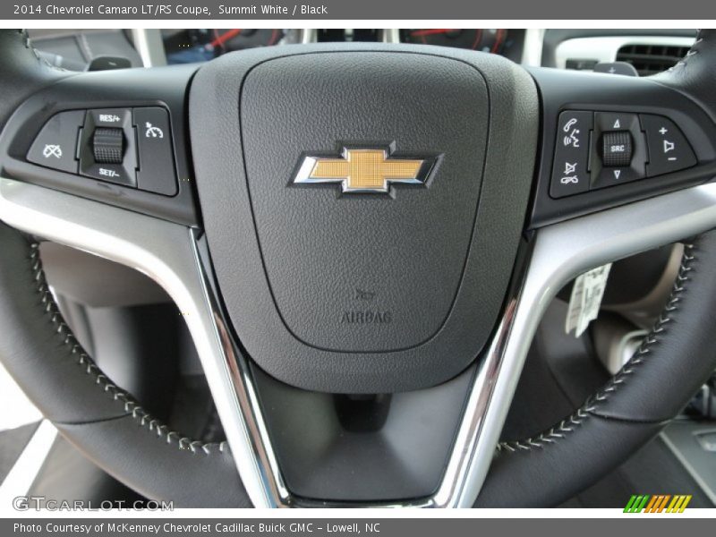 Summit White / Black 2014 Chevrolet Camaro LT/RS Coupe