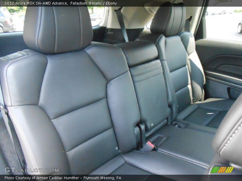 Palladium Metallic / Ebony 2012 Acura MDX SH-AWD Advance