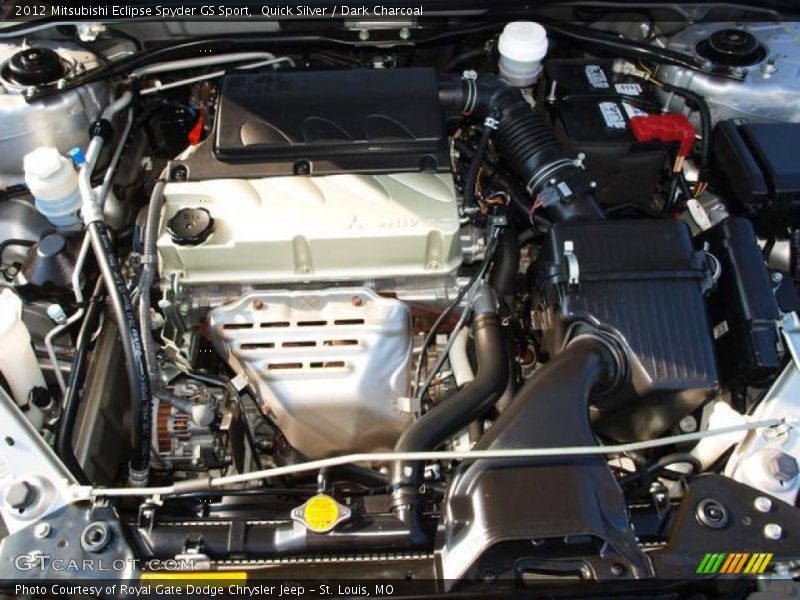  2012 Eclipse Spyder GS Sport Engine - 2.4 Liter SOHC 16-Valve MIVEC 4 Cylinder