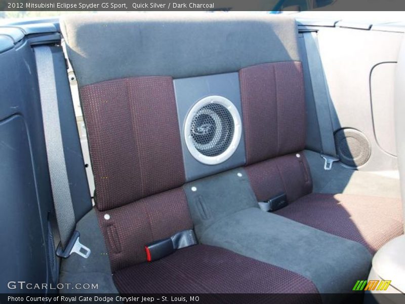 Quick Silver / Dark Charcoal 2012 Mitsubishi Eclipse Spyder GS Sport