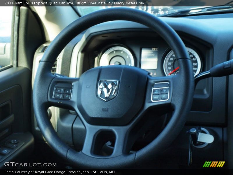  2014 1500 Express Quad Cab 4x4 Steering Wheel
