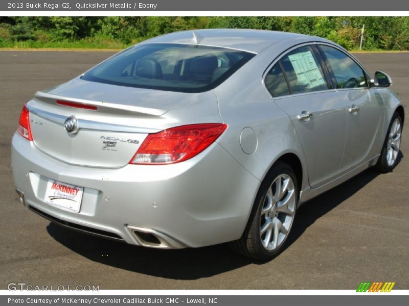 Quicksilver Metallic / Ebony 2013 Buick Regal GS