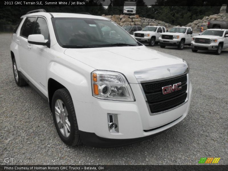Summit White / Jet Black 2013 GMC Terrain SLE